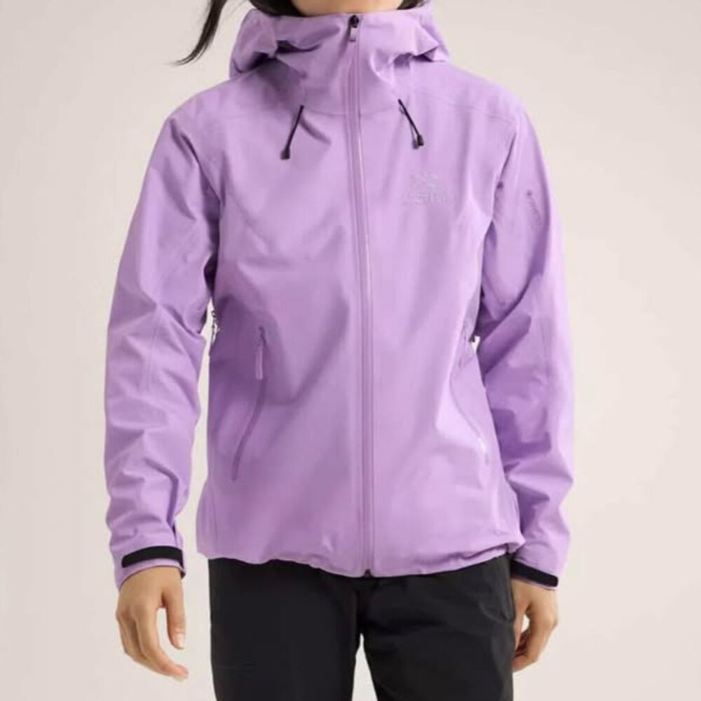 NWT Arc’teryx Women’s Beta LT Jacket Lavender Lilac Purple Storm Glow - XXS